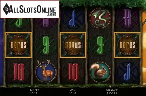 Bonus game. Yggdrasil: The Tree of Life Slots from Genesis
