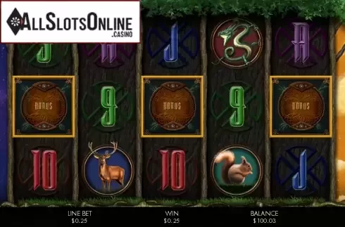 Scatter. Yggdrasil: The Tree of Life Slots from Genesis