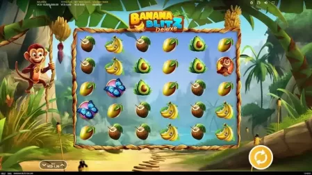 Banana Blitz Deluxe slot screenshot 1