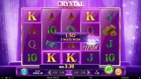Crystal Hall slot screenshot 3