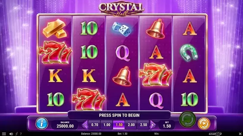 Crystal Hall slot screenshot 1