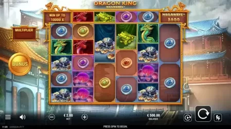 Dragon King Megaways slot screenshot 1