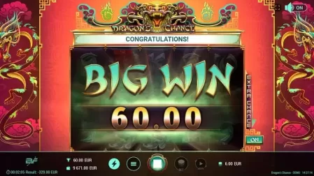 Dragon's Chance slot screenshot 4