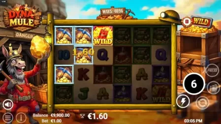 Dyna Mule slot screenshot 4