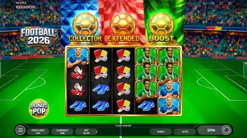 Football 2026 slot screenshot 