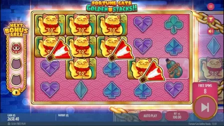 Fortune Cats Golden Stack slot screenshot 6