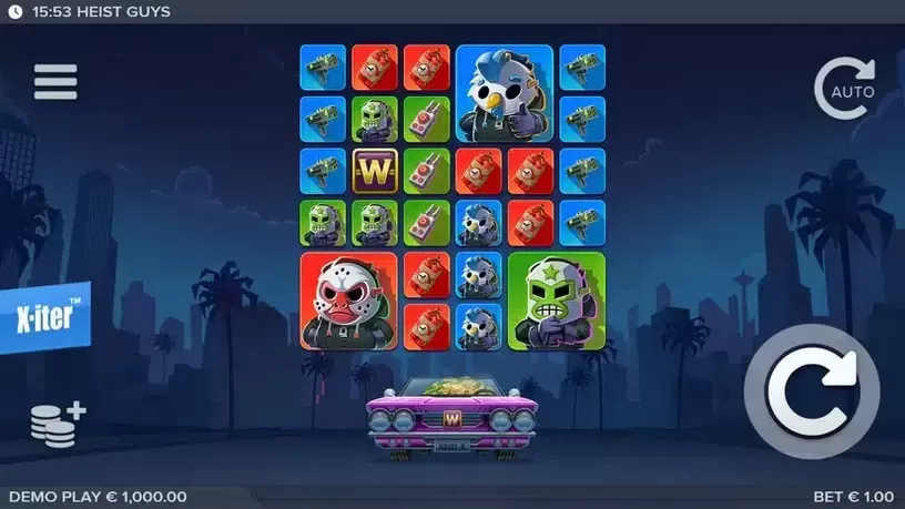 Heist Guys slot screenshot 1