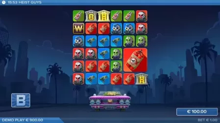 Heist Guys slot screenshot 2