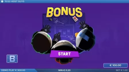 Heist Guys slot screenshot 3