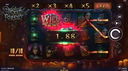 Hexed Forest slot screenshot 5