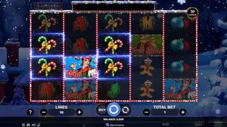 Jokers Charms Xmas slot screenshot 2