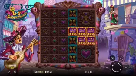 Los Enamorados slot screenshot 2