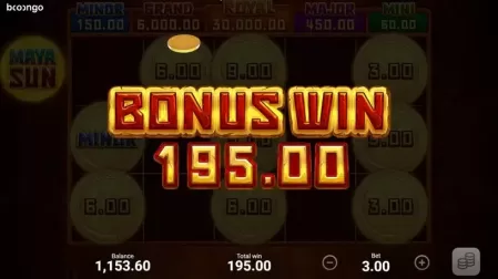 Maya Sun slot screenshot 6