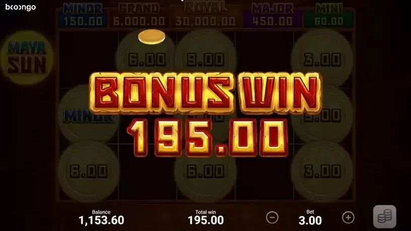 Maya Sun slot screenshot 6