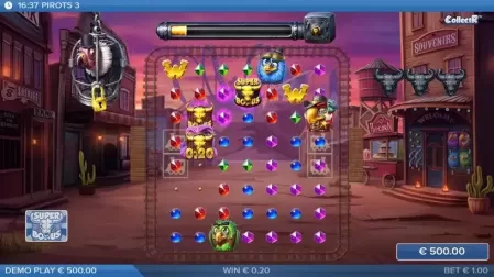 Pirots 3 slot screenshot 2