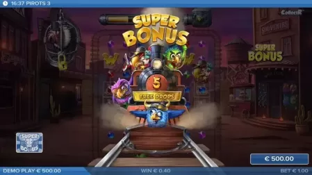 Pirots 3 slot screenshot 4