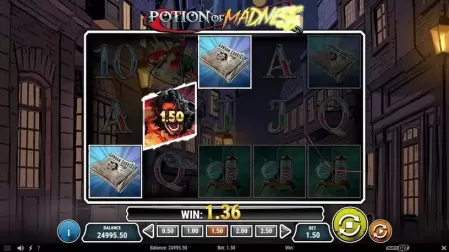 Potion of Madness slot screenshot 3