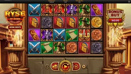 Ryse of Rome slot screenshot 1
