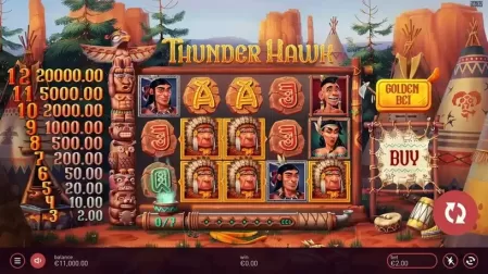 Thunder Hawk slot screenshot 1
