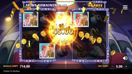 Ticket to Riches slot screenshot 9