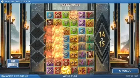 Valhall Gold slot screenshot 7