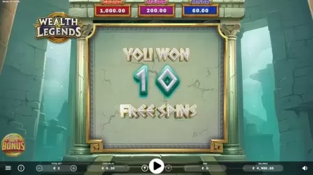 Wealth of Legends slot screenshot 3