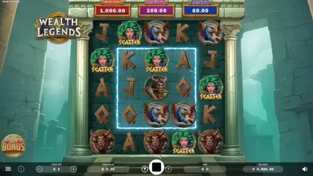 Wealth of Legends slot screenshot 2