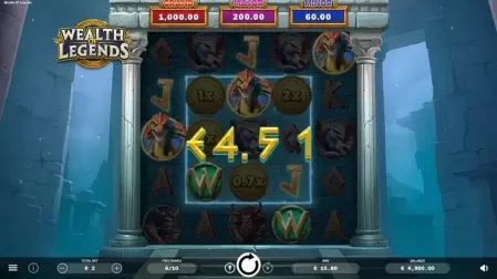 Wealth of Legends slot screenshot 5