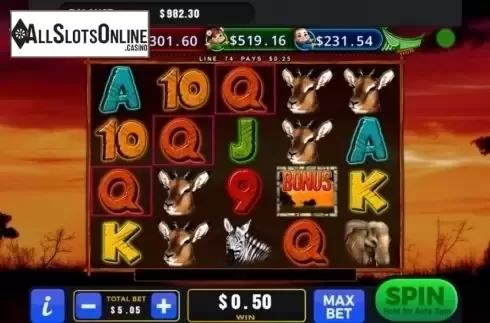Win Screen. 101 Lions from GMW