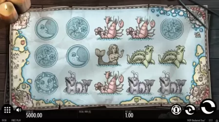 1429 Uncharted Seas slot screenshot 1