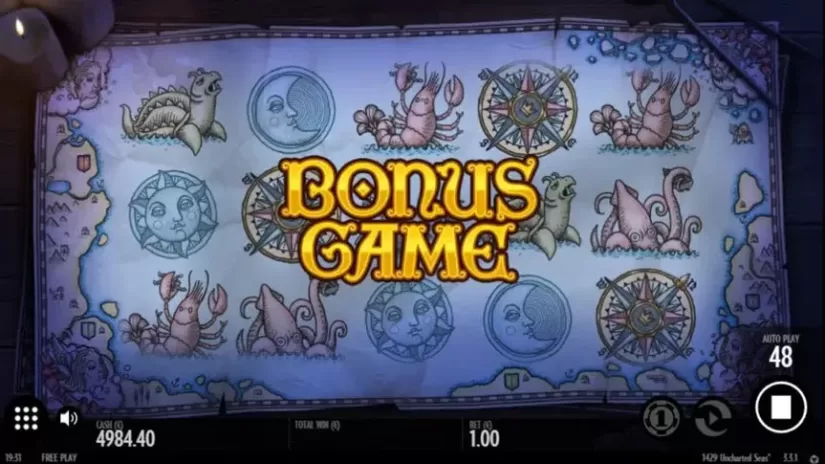1429 Uncharted Seas slot screenshot 3