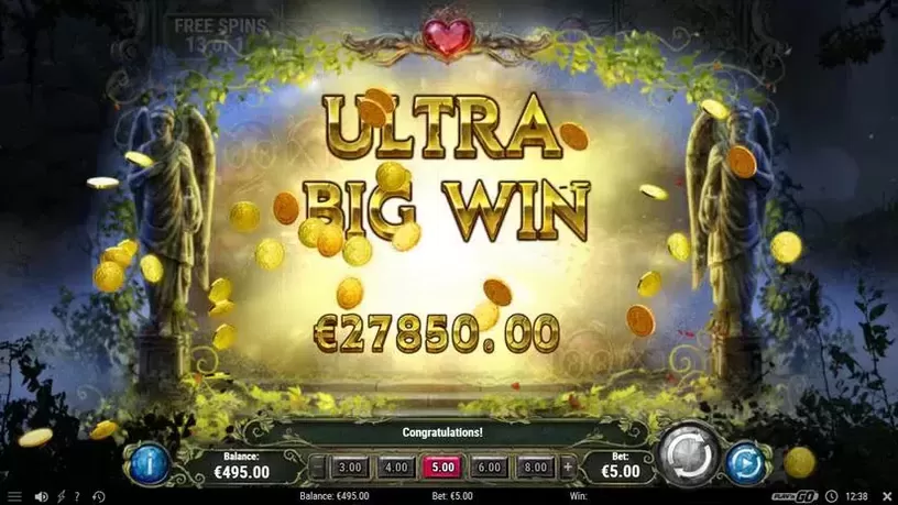 15 Crystal Roses A Tale of Love slot screenshot 6