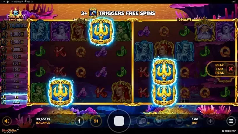 15 Tridents slot screenshot 5