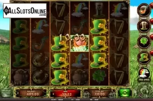 Win Screen 3. 1st of the Irish from Red Rake