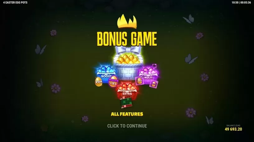 4 Easter Egg Pots slot screenshot 4