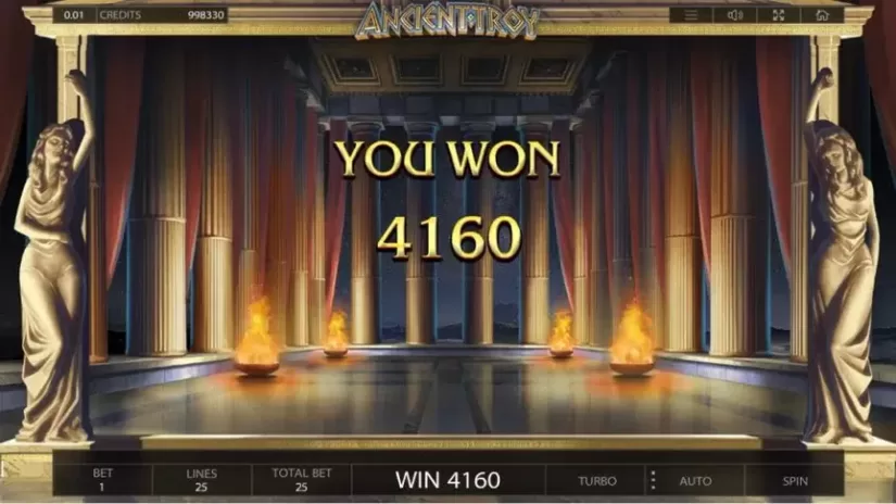 Ancient Troy slot screenshot 7