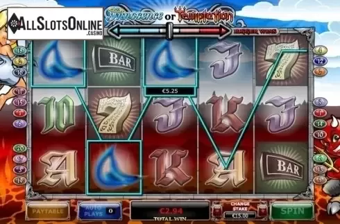 Win Screen 1. Angel or Devil  from Ash Gaming