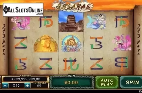 Reel Screen. Apsaras from CQ9Gaming