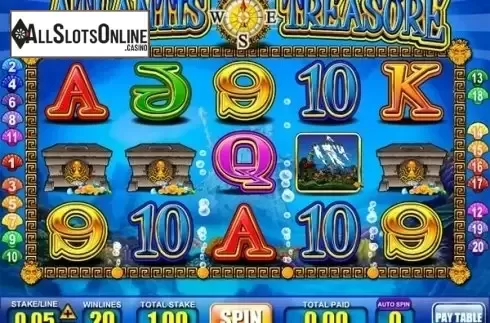 Screen 2. Atlantis Treasure from Mazooma