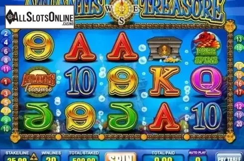 Screen 1. Atlantis Treasure from Mazooma