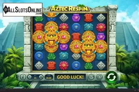Reel Screen. Aztec Respin from Skywind Group
