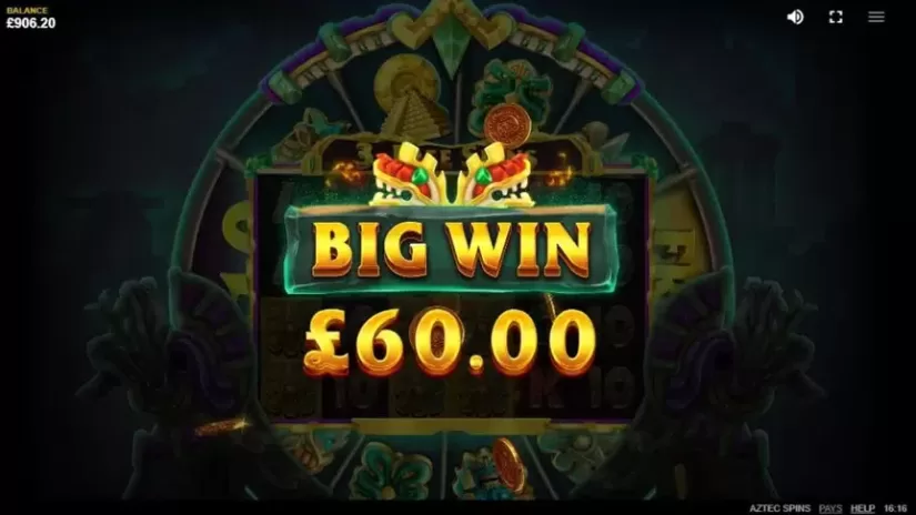 Aztec Spins slot screenshot 
