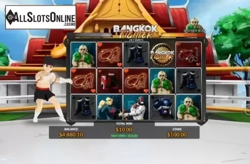 Win screen 2. Bangkok Fighter from Maverick