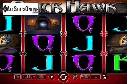 Reel Screen. Black Hawk from Wazdan
