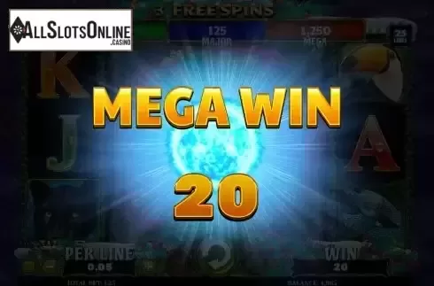 Mega Win Screen