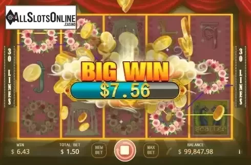 Big Win Screen
