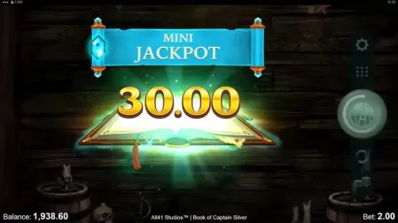 Book of Captain Silver slot screenshot 6
