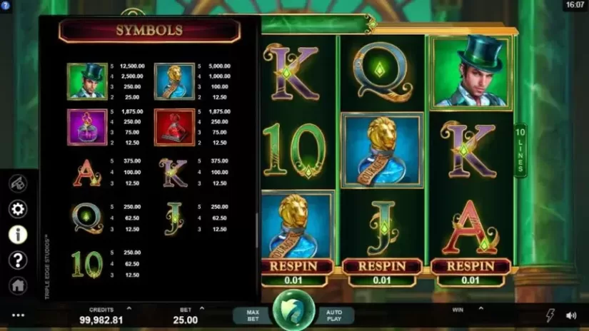 Book of Oz slot screenshot 4
