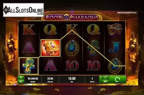 Game workflow 4. Book of the Pharaohs from Playreels