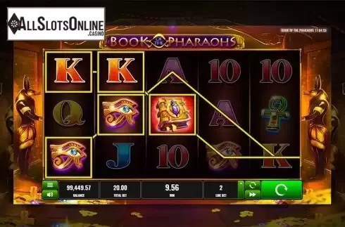 Game workflow 5. Book of the Pharaohs from Playreels